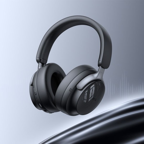 Hoco (W53) ANC Bluetooth 5.4 Wireless Headphones Universālas Bezvadu Austiņas - Melnas