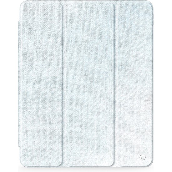 Dux Ducis Unid Foldable Book Case with Pencil Storage priekš Apple iPad Pro 13 (2024 / 2025) - Zils - sāniski atverams maciņš ar stendu