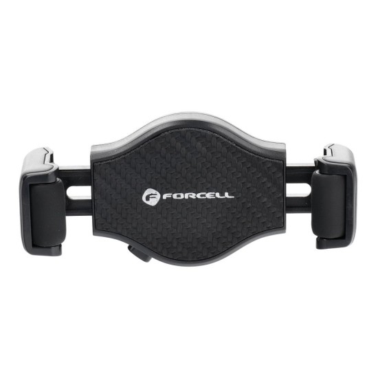 Forcell F-Grip Carbon Air Vent Car Phone Holder - Melns - Universāls stiprinājums uz automašīnas ventilācijas režģa