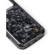 iDeal of Sweden Pearlised MagSafe Back Case priekš Apple iPhone 17 Pro - Black - silikona-plastikāta aizmugures apvalks / bampers-vāciņš
