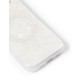 iDeal of Sweden Pearlised MagSafe Back Case priekš Apple iPhone 16 Pro Max - White - silikona-plastikāta aizmugures apvalks / bampers-vāciņš