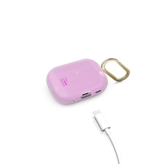 iDeal of Sweden Clear Case priekš Apple Airpods Pro 3 - Light Pink - plastikāta apvalks bezvadu austiņu lādēšanas ierīcei