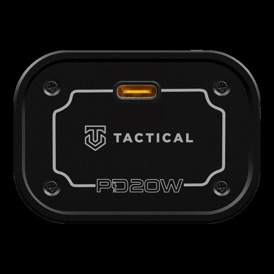 Tactical C4 Explosive 9600mAh Power Bank PD 20W / QC 3.0 with USB / USB-C ports - Melns - Ārējas uzlādes batereja lādētājs-akumulators ar MagSafe