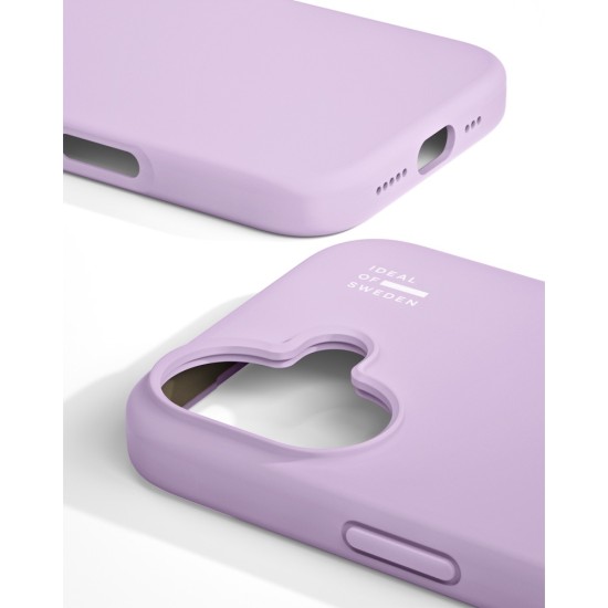 iDeal of Sweden Silicone MagSafe Back Case priekš Apple iPhone 17 - Lavender Milk - silikona aizmugures apvalks / bampers-vāciņš
