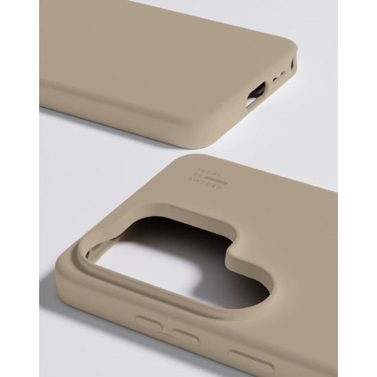 iDeal of Sweden Silicone MagSafe Back Case priekš Samsung Galaxy S26 Ultra 5G - Beige - silikona aizmugures apvalks / bampers-vāciņš