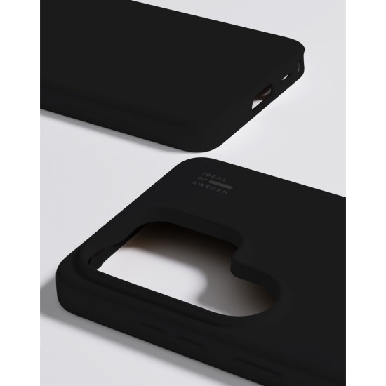 iDeal of Sweden Silicone MagSafe Back Case priekš Samsung Galaxy S26 Ultra 5G - Black - silikona aizmugures apvalks / bampers-vāciņš