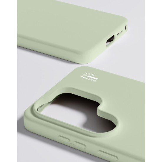 iDeal of Sweden Silicone MagSafe Back Case priekš Samsung Galaxy S26 Ultra 5G - Sage Green - silikona aizmugures apvalks / bampers-vāciņš