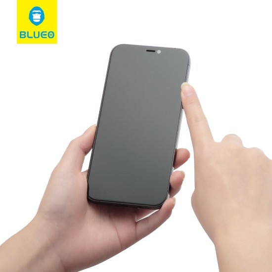 Mr. Monkey 5D Strong Privacy Full Glue Tempered Glass protector priekš Samsung Galaxy S26 5G - Melns - Ekrāna Aizsargstikls / Bruņota Stikla Aizsargplēve