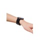 iDeal of Sweden Soft Braid Watch Band priekš Apple Watch 42 / 44 / 45 / 46mm / Ultra 49 mm - Iconic Black - siksniņa (josta) priekš pulksteņiem
