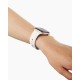 iDeal of Sweden Silicone M-L Watch Band priekš Apple Watch 42 / 44 / 45 / 46mm / Ultra 49 mm - Cloud Dancer - silikona siksniņa (josta) priekš pulksteņiem