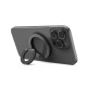 Tech-Protect MMR400 Magnetic MagSafe Ring Phone Holder - Melns - Universālais magnētisks gredzens-turētājs telefonam