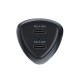 Forcell F-Energy Carbon Car Charger 2x Type-C ports QC 3.0 / PD 40W - Melns - Type-C ātrs auto lādētājs telefoniem un planšetdatoriem