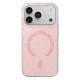 Bubble Dots MagSafe Back Case priekš Apple iPhone 16 Pro - Rozā - silikona-plastikāta aizmugures apvalks / bampers-vāciņš