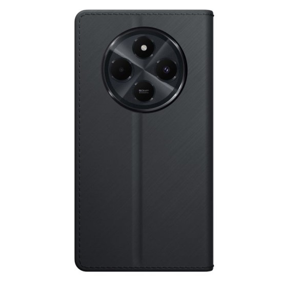 3MK Wallet Case priekš Xiaomi 17 - Melns - sāniski atverams grāmatveida maciņš