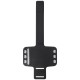 Spigen A703 Universal Sport Armband priekš viedtālruņiem ar 6.5 - 6.9 inch ekrānu - Melns - Universāls maks ietvars - Sporta futrālis rokas aproce fitnesam saite
