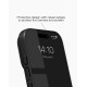 iDeal of Sweden Slim (1mm) Back Case with MagSafe priekš Apple iPhone 13 / 14 / 15 / 16e / 17e - Matte Black - polikarbonāta aizmugures apvalks / bampers-vāciņš