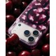 iDeal of Sweden Clear MagSafe Back Case priekš Apple iPhone 17 Pro / 18 Pro - Cherry Crush - silikona aizmugures apvalks / bampers-vāciņš