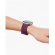 iDeal of Sweden Soft Braid Watch Band priekš Apple Watch 42 / 44 / 45 / 46mm / Ultra 49 mm - Velvet Plum - siksniņa (josta) priekš pulksteņiem