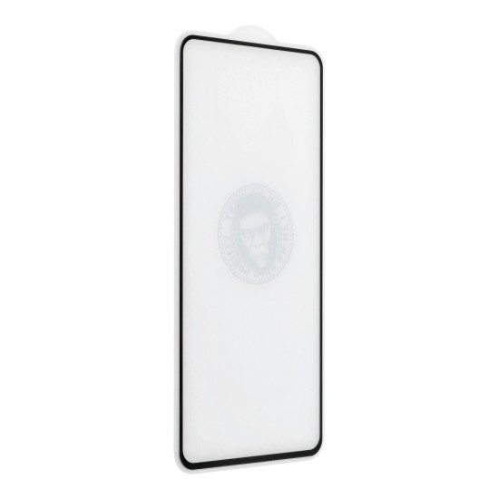 Mr. Monkey 5D Strong HD Full Glue Tempered Glass protector priekš Samsung Galaxy  A57 5G A576 - Melns - Ekrāna Aizsargstikls / Bruņota Stikla Aizsargplēve