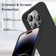 X-Level Guardian Series Frosted TPU Case priekš Samsung Galaxy S21 FE 5G G990 - Melns - matēts silikona aizmugures apvalks / bampers-vāciņš