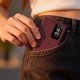 Tech-Protect Smart Wallet priekš Samsung Galaxy S26 5G S942 - Bordo - sāniski atverams maciņš ar lodziņu / grāmatveida maks
