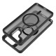 Forcell F-Protect Shadow Stand Premium Back Case with MagSafe для Samsung Galaxy S26 FE 5G S741 - Чёрный - силиконовая-пластиковая накладка / бампер-крышка