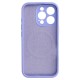OEM Silicone Back Case with MagSafe (Microfiber Soft Touch) для Apple iPhone 16e / 17e - Фиолетовый - матовая силиконовая накладка / бампер