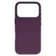 Liavec Silky Metal Camera Frame Back Case with MagSafe для Apple iPhone 17 Pro / 18 Pro - Фиолетовый - матовая силиконовая накладка / бампер