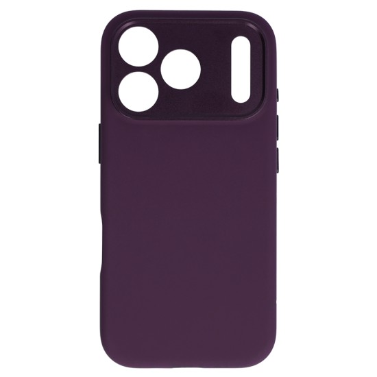 Liavec Silky Shield Camera Protect Back Case with MagSafe для Apple iPhone 17 Pro Max / 18 Pro Max - Фиолетовый - матовая силиконовая накладка / бампер