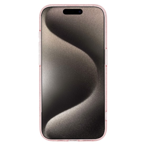 Glitter MagSafe Back Case priekš Apple iPhone 16e / 17e - Прозрачный - силиконовая накладка / бампер-крышка