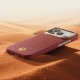 Benks ArmorGrid Air Beyond Kevlar Case with MagSafe priekš Apple iPhone 17 Pro / 18 Pro - Sarkans - aramīda aizmugures apvalks / bampers-vāciņš