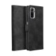 Forcell Tender Book Case priekš Xiaomi Redmi Note 15 / Poco M8 - Melns - sāniski atverams maciņš ar stendu / grāmatveida maks