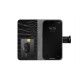 iDeal of Sweden Magnet Wallet+ Case with MagSafe priekš Apple iPhone 17 Pro Max / 18 Pro Max - Black Croco - mākslīgās ādas sāniski atverams maciņš ar bamperu uz magnēta