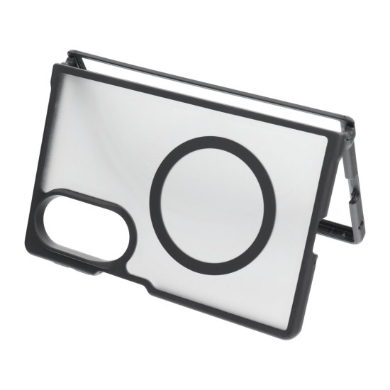 Acrylic Series Cover with MagSafe для Samsung Galaxy Fold8 5G - Чёрный - пластиковый чехол-накладка / бампер крышка