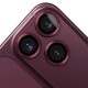 Set of Camera Lens protector priekš Apple iPhone 18 Pro Max - Bordo - Aizmugurējās kameras aizsargstikls