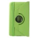 Green 360 Rotation Stand Litchi Leather Case for Samsung Galaxy Tab Pro 8.4 T320 / T325 - sāniski atverams maciņš ar stendu (ādas maks, grāmatiņa, leather book wallet case cover stand)