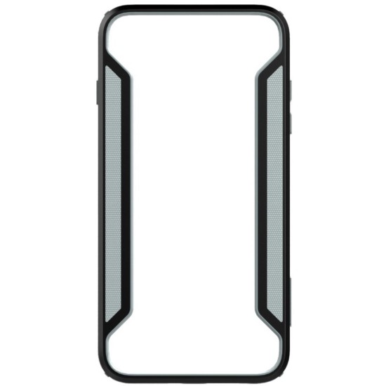 Nillkin Armor-Border Series PC TPU Bumper Frame priekš Apple iPhone 6s Plus / 6 Plus 5.5 inch - Melns - silikona / plastmasas sānu apvalks bampers