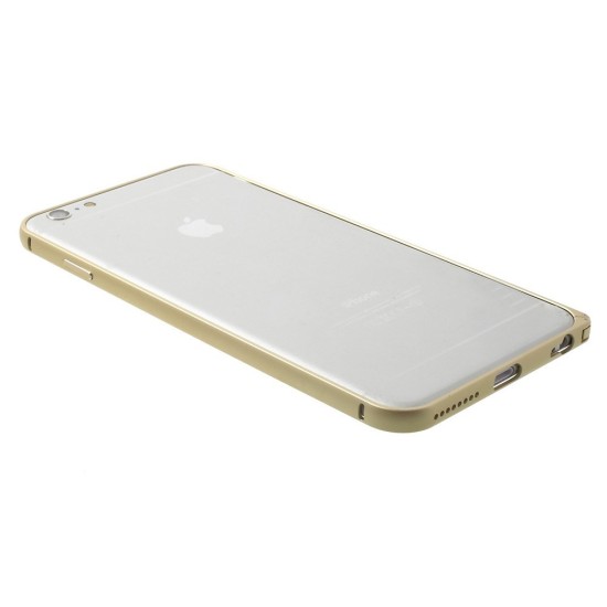 LOVE MEI Metal Frame Cover priekš Apple iPhone 6 Plus / 6S Plus - Champagne - alumīnija metāla sānu apvalks / bampers