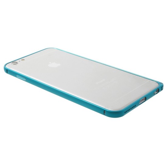 LOVE MEI Metal Frame Cover priekš Apple iPhone 6 / 6S 4.7-inch - Zils - alumīnija metāla sānu apvalks / bampers