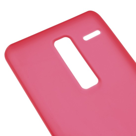 Double-sided Frosted TPU Case for LG Zero H650E - Red - silikona aizmugures apvalks (bampers, vāciņš, slim TPU silicone case cover, bumper)