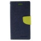 MERCURY GOOSPERY PU Leather Wallet Cover for LG G4 Beat / G4S H735 - Dark Blue - sāniski atverams maciņš ar stendu (ādas maks, grāmatiņa, leather book wallet case cover stand)