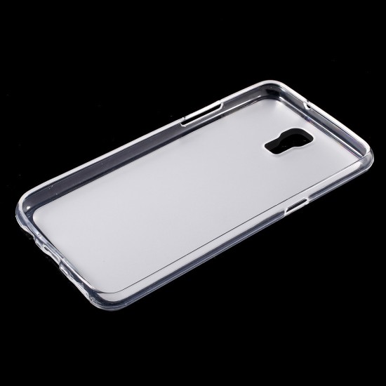 Dual-sided Matte TPU Phone Case for LG X Screen K500n - Transparent - silikona aizmugures apvalks (bampers, vāciņš, slim TPU silicone case cover, bumper)