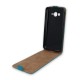 GreenGo Leather Case Plus New priekš LG K10 K420 / K430 - Tirkīzs - vertikāli atverams maciņš (ādas telefona maks, leather book vertical flip case cover)