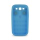 Silicon 3D Case Owl priekš LG K10 K420 / K430 - Zils - silikona aizmugures apvalks (bampers, vāciņš, TPU silicone back case cover, bumper)