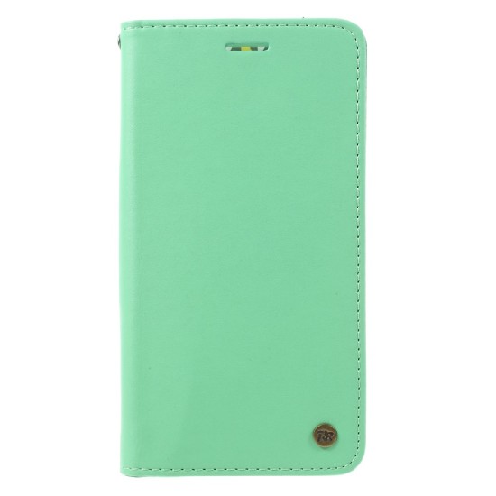 RoarKorea Only One Magnet Flip Case priekš Samsung Galaxy J1 J120 (2016) - Tirkīzs - magnētisks sāniski atverams maciņš ar stendu (ādas grāmatveida maks, leather book wallet cover stand)