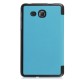 Tri-fold Leather Case Cover for Samsung Galaxy Tab A 7.0 (2016) T280 / T285 - Baby Blue - sāniski atverams maciņš ar stendu (ādas maks, grāmatiņa, leather book wallet case cover stand)