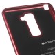 MERCURY GOOSPERY Glitter Powder TPU Cover for LG Stylus 2 K520 - Red - silikona / gumijas aizmugures apvalks (bampers, vāciņš, slim TPU silicone case cover, bumper)