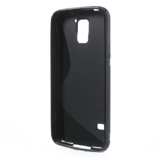GreenGo Back S-Case Huawei Mate S - Melns - silikona apvalks (bampers, vāciņš, slim TPU silicone case cover, bumper)