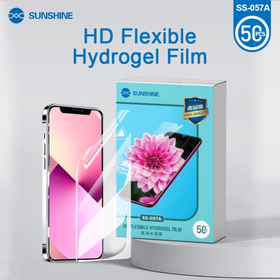 SS-057A Elastīga hidrogēla HD plēve telefoniem (Korea TPU 0.45mm)