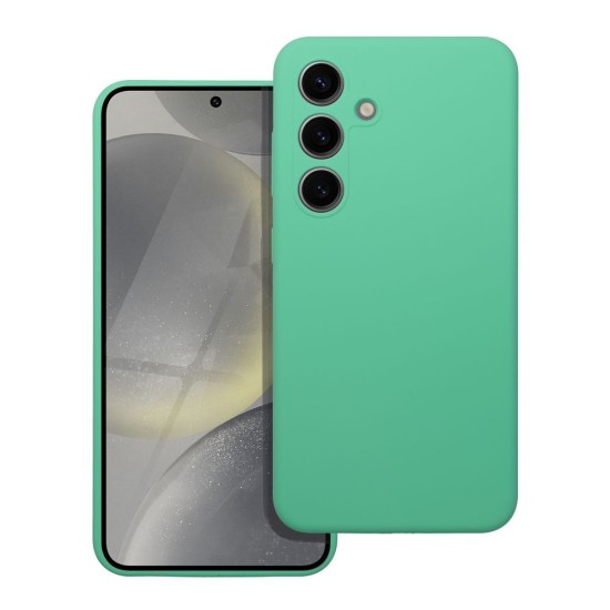 OEM Silicone Back Case (Microfiber Soft Touch) priekš Xiaomi Redmi A3 - Tirkīzs - matēts silikona aizmugures apvalks